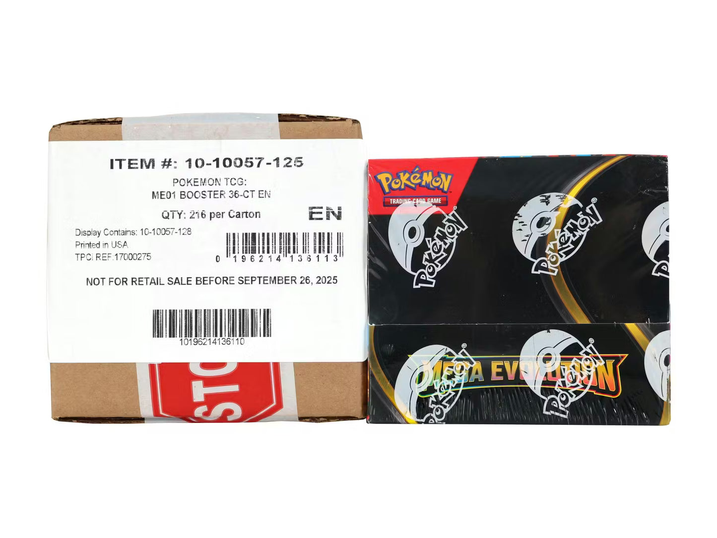 Mega Evolution Enhanced Booster Case - ME01: Mega Evolution (MEG)