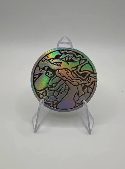Mega Charizard X Metal Coin From Charizard X Super Premium Collection SPC