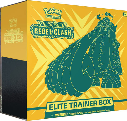 Rebel Clash Elite Trainer Box - SWSH02 (Click for picture)