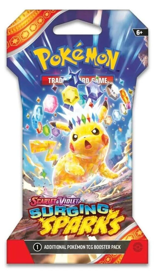 Surging Sparks Sleeved Booster Pack - SV08