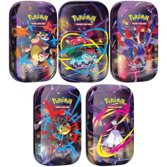 Mega Heroes Mini Tin (1 mini tin) - ME01: Mega Evolution (Art Varies)