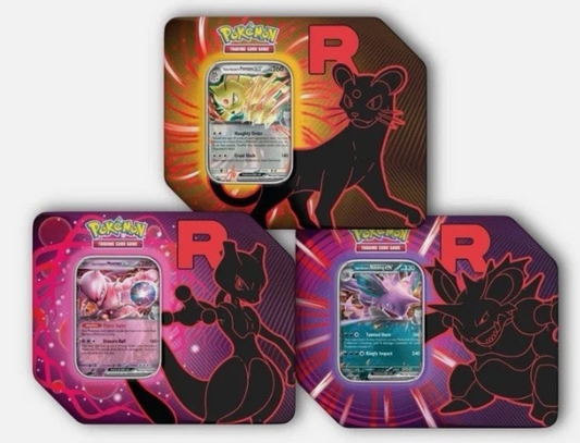 Team Rocket Tin (1 tin) [Art Varies]